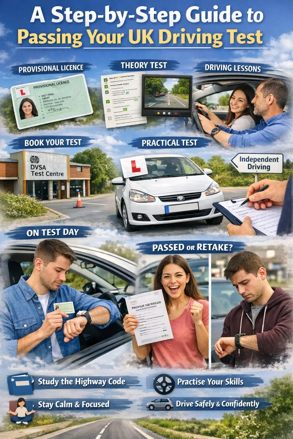 A Step-by-Step Guide to Passing Your UK Driving Test in Stoke-on-Trent.